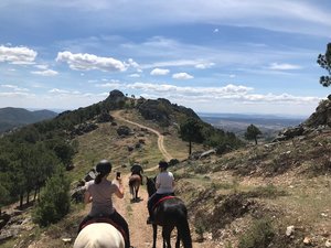 Reiten im Villuercas Geopark