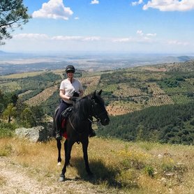 Herrliche Ausblicke beim Reiten