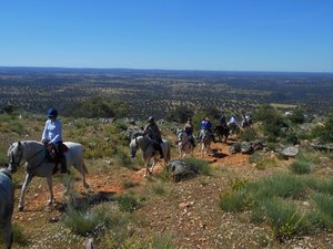 Wanderreiten mit herrlichen Ausblicken