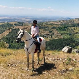 Herrliche Ausblicke beim Reiten