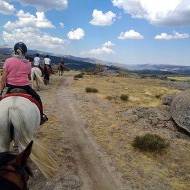 Wanderreiten in der Dehesa