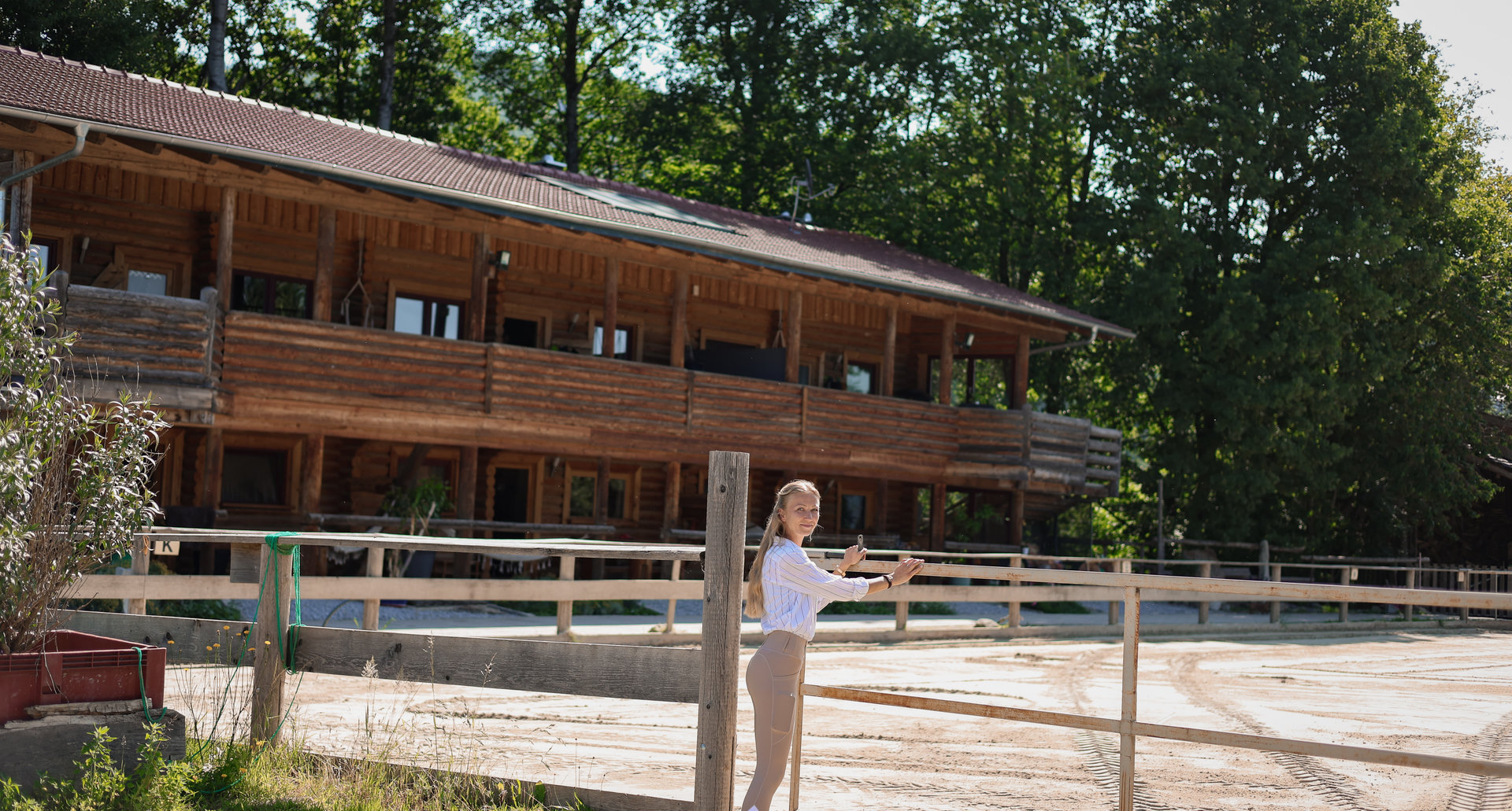 Reiterhof im bayrischen Wald - Reiter & Pferd in Balance