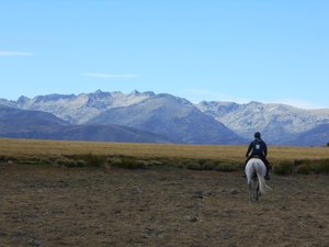 Ausblick auf die Gredos Mountains