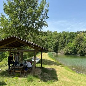 Picknick-Pause