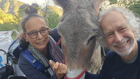 Unterwegs mit Esel Ravioli - ein Wanderurlaub der besonderen Art
