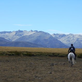 Ausblick auf die Gredos Mountains